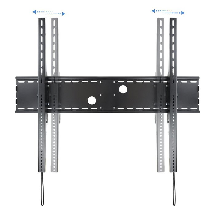 TooQ Soporte de Pared Inclinable para TV de 60-100 Pulgadas, Negro